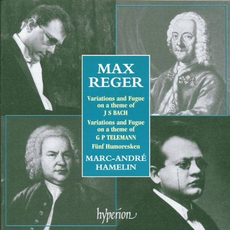 Max Reger (1873-1916): Variationen &amp; Fuge über ein Bach-Thema op.81, CD