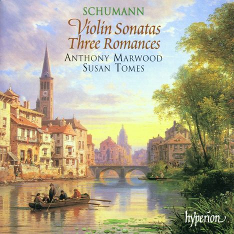 Robert Schumann (1810-1856): Sonaten für Violine &amp; Klavier Nr.1 &amp; 2, CD