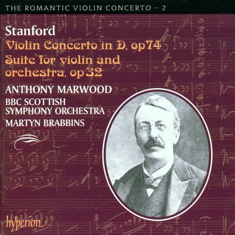 Charles Villiers Stanford (1852-1924): Violinkonzert op.74, CD