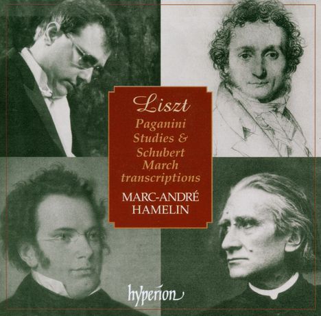 Franz Liszt (1811-1886): Transkriptionen nach Paganini &amp; Schubert, CD