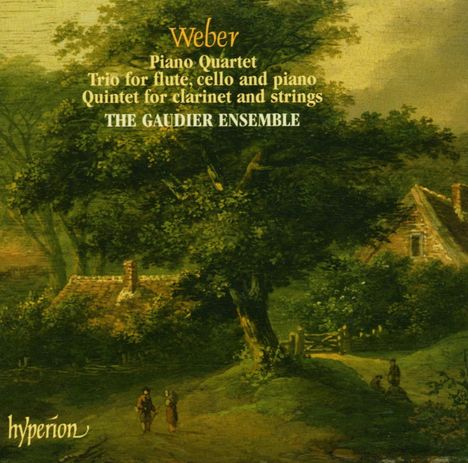 Carl Maria von Weber (1786-1826): Klarinettenquintett op.34, CD