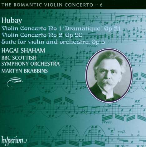 Jenö Hubay (1858-1937): Violinkonzerte Nr.1 &amp; 2, CD