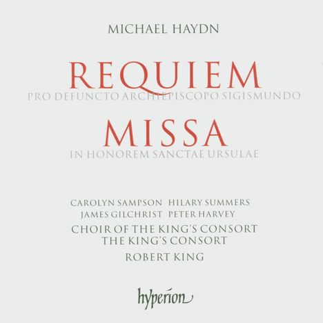 Michael Haydn (1737-1806): Missa pro defuncto Archiepiscopo Sigismundo (Requiem), 2 CDs