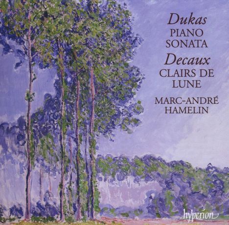 Paul Dukas (1865-1935): Klaviersonate es-moll, CD