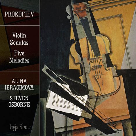 Serge Prokofieff (1891-1953): Sonaten für Violine &amp; Klavier Nr.1 &amp; 2, CD