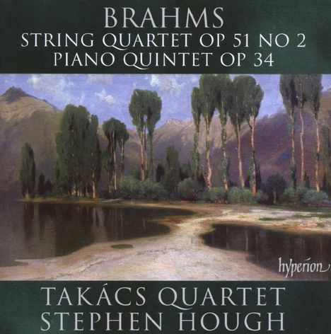 Johannes Brahms (1833-1897): Klavierquintett op.34, CD