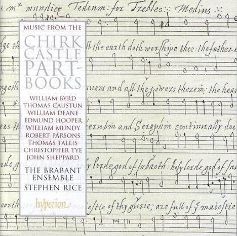 Music from the Chirk Castle Part-Books, CD