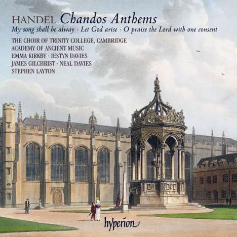 Georg Friedrich Händel (1685-1759): Chandos Anthems Nr.7,9,11a, CD
