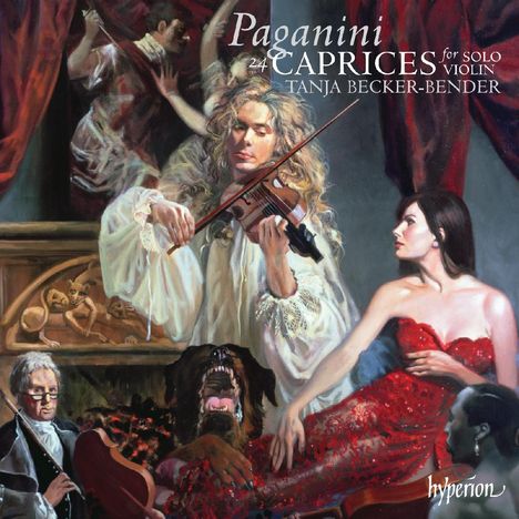 Niccolo Paganini (1782-1840): Capricen op.1 Nr.1-24 für Violine solo, CD