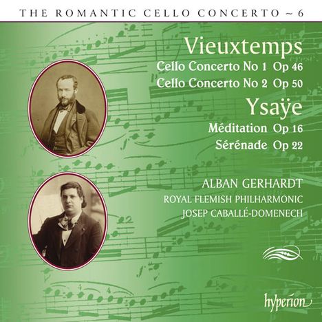 Henri Vieuxtemps (1820-1881): Cellokonzerte Nr.1 &amp; 2, CD