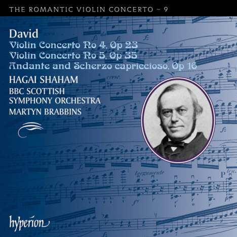 Ferdinand David (1810-1873): Violinkonzerte Nr.4 &amp; 5, CD