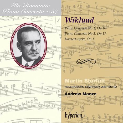 Adolf Wiklund (1879-1950): Klavierkonzerte Nr.1 &amp; 2, CD