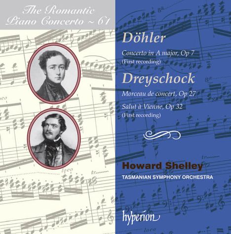 Theodor Döhler (1814-1856): Klavierkonzert A-Dur op. 7, CD