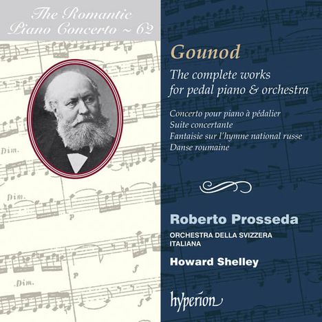 Charles Gounod (1818-1893): Sämtliche Werke für Pedalflügel &amp; Orchester, CD
