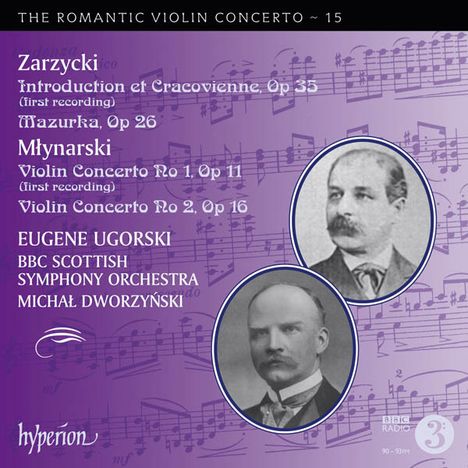 Emil Mlynarski (1870-1935): Violinkonzerte Nr.1 &amp; 2, CD