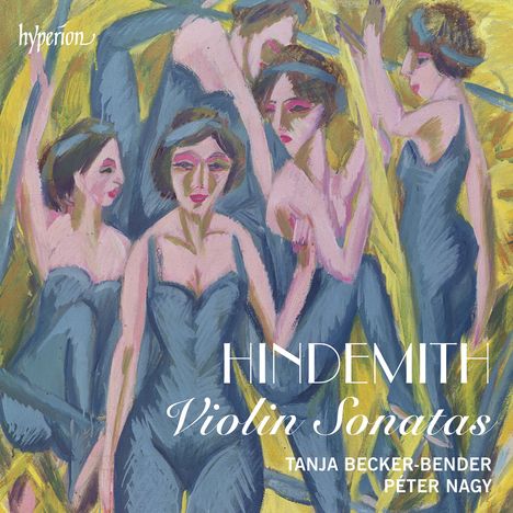 Paul Hindemith (1895-1963): 4 Sonaten für Violine &amp; Klavier, CD