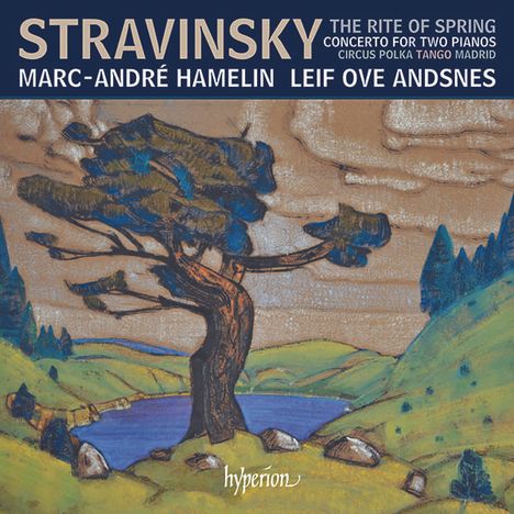 Igor Strawinsky (1882-1971): Musik für 2 Klaviere, CD