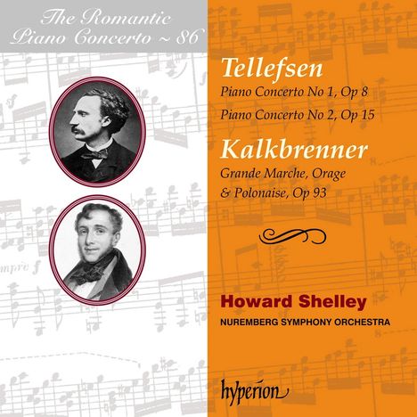 Thomas Tellefsen (1823-1874): Klavierkonzerte Nr.1 &amp; 2, CD