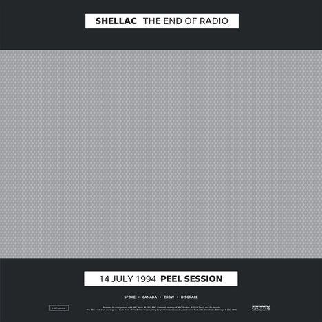 Shellac: The End Of Radio (The John Peel Sessions), 2 LPs