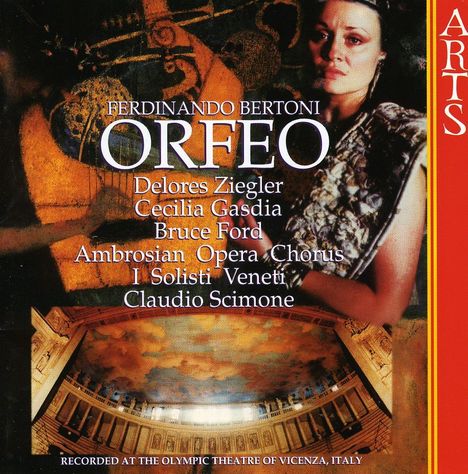 Ferdinando Bertoni (1725-1813): Orfeo, CD