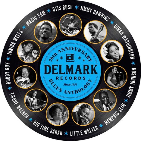 70th Anniversary Blues Anthology, CD