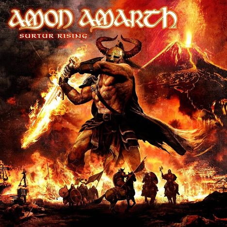 Amon Amarth: Surtur Rising (Limited Edition) (CD + DVD Digibook), 1 CD und 1 DVD