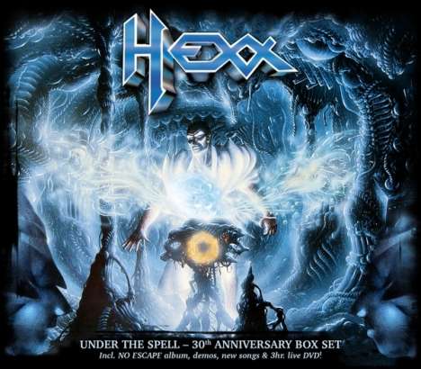 Hexx: Under The Spell / No Escape (30th Anniversary), 2 CDs und 1 DVD