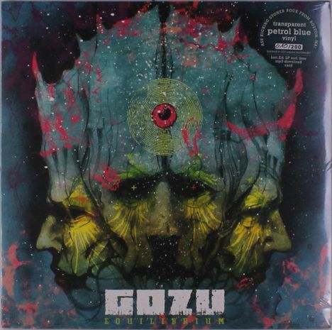 Gozu: Equilibrium (Limited-Numbered-Edition) (Translucent Petrol Blue Vinyl), LP