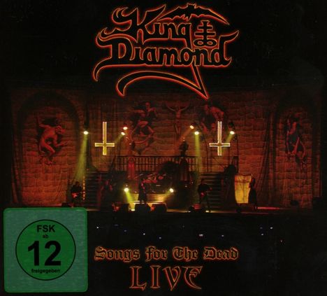 King Diamond: Songs For The Dead Live, 1 CD und 2 DVDs
