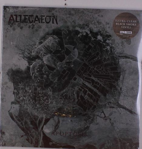 Allegaeon: Apoptosis (Limited-Numbered-Edition) (Clear W/ Black Smoke Vinyl), 2 LPs