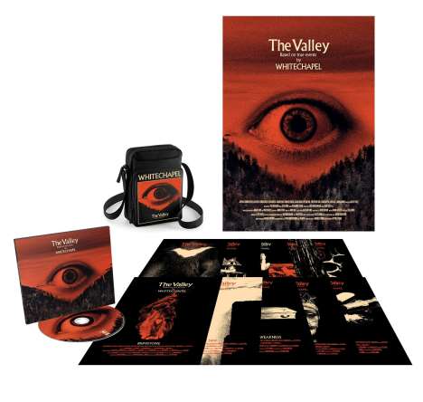 Whitechapel: The Valley (Limited-Edition-Boxset), 1 CD und 1 Merchandise