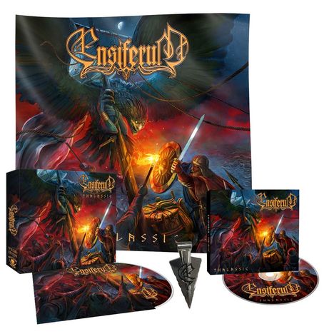 Ensiferum: Thalassic (Deluxe Edition), 2 CDs und 1 Merchandise
