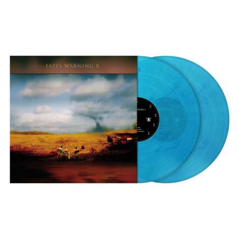 Fates Warning: FWX (Limited Edition) (Transparent Sky Blue Marbled Vinyl), 2 LPs