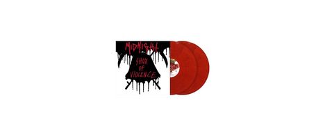 Midnight: Shox Of Violence (Red Marbled Vinyl), 2 LPs