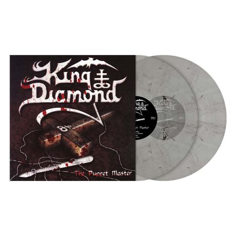 King Diamond: The Puppet Master (Reissue) (Crystal Clear w/ Black Smoke Vinyl), 2 LPs