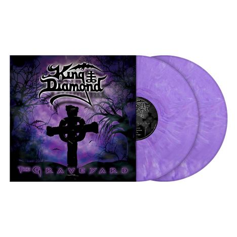 King Diamond: The Graveyard (Reissue) (remastered) (Purple Red White Marbled Vinyl), 2 LPs