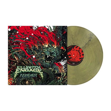 Killswitch Engage: Atonement (Reissue) (Swamp Green Marbled Vinyl), LP