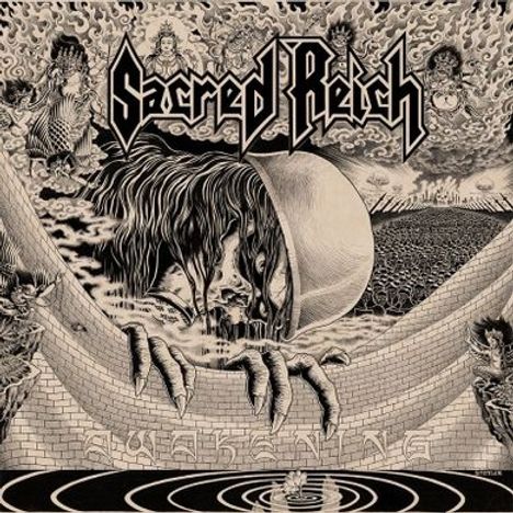 Sacred Reich: Awakening (Limited Edition) (Clear + Red Marbled Vinyl), LP