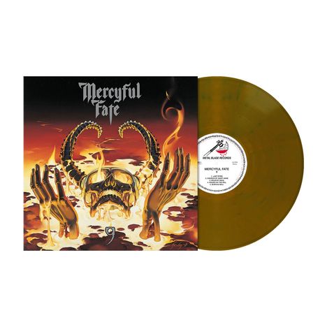 Mercyful Fate: 9 (Yellow Ochre W/ Blue Swirls Vinyl), LP