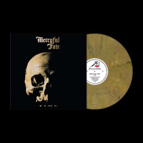 Mercyful Fate: Time (Beige/Brown Marbled Vinyl), LP
