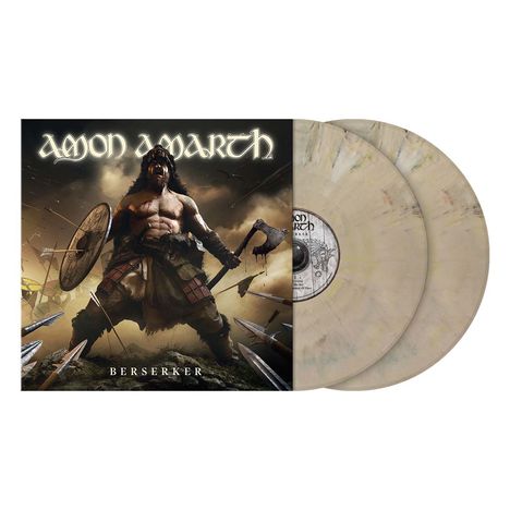 Amon Amarth: Berserker (Beige Marbled Vinyl), 2 LPs