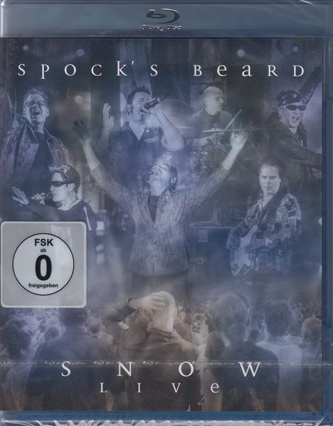 Spock's Beard: Snow: Live, 2 Blu-ray Discs