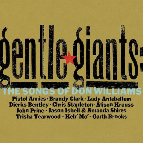 Gentle Giants: The Songs Of Don Williams, CD