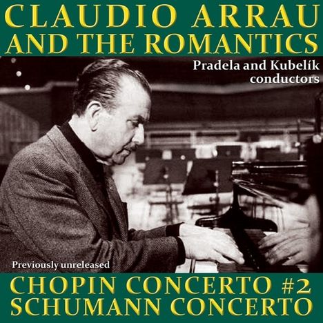 Claudio Arrau and the Romantics, CD