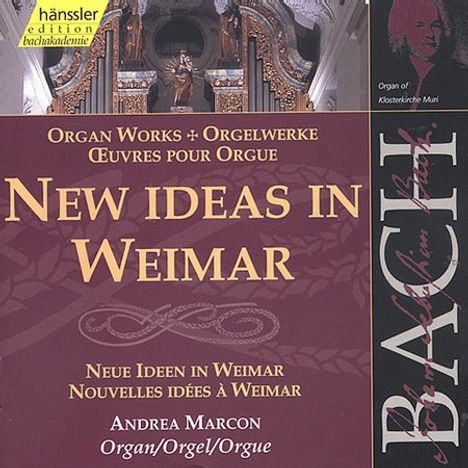 Bach / Marcon: New Ideas In Weimar, CD