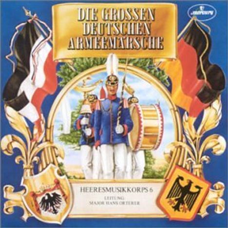 Die großen deutschen Armeemärsche, CD