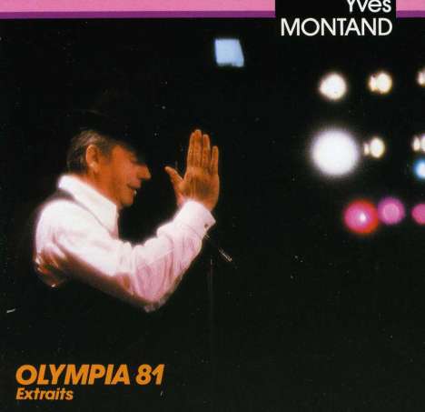 Yves Montand: Olympia 1981, CD