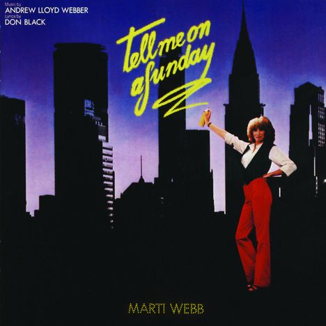 Musical: Tell Me On A Sunday, CD