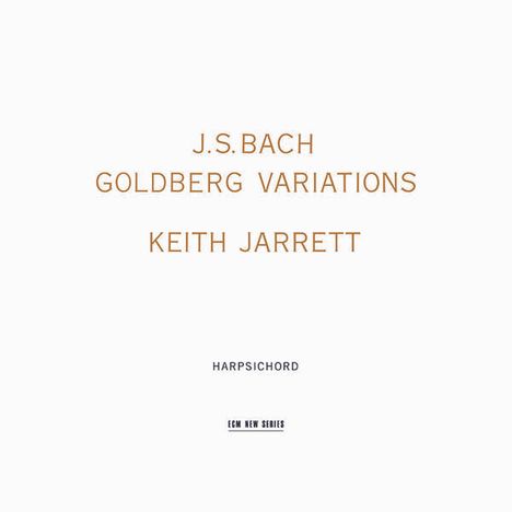 Johann Sebastian Bach (1685-1750): Goldberg-Variationen BWV 988, CD