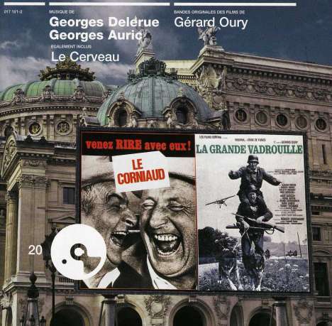 Georges Auric (1899-1983): Filmmusik: Le Corniaud / La Grande Vadriouille, CD